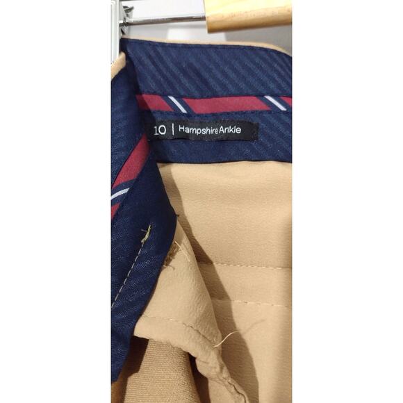 Talbots Hampshire Ankle Women's Trousers Slacks Dress Pants Size 10 - Picture 9 of 12